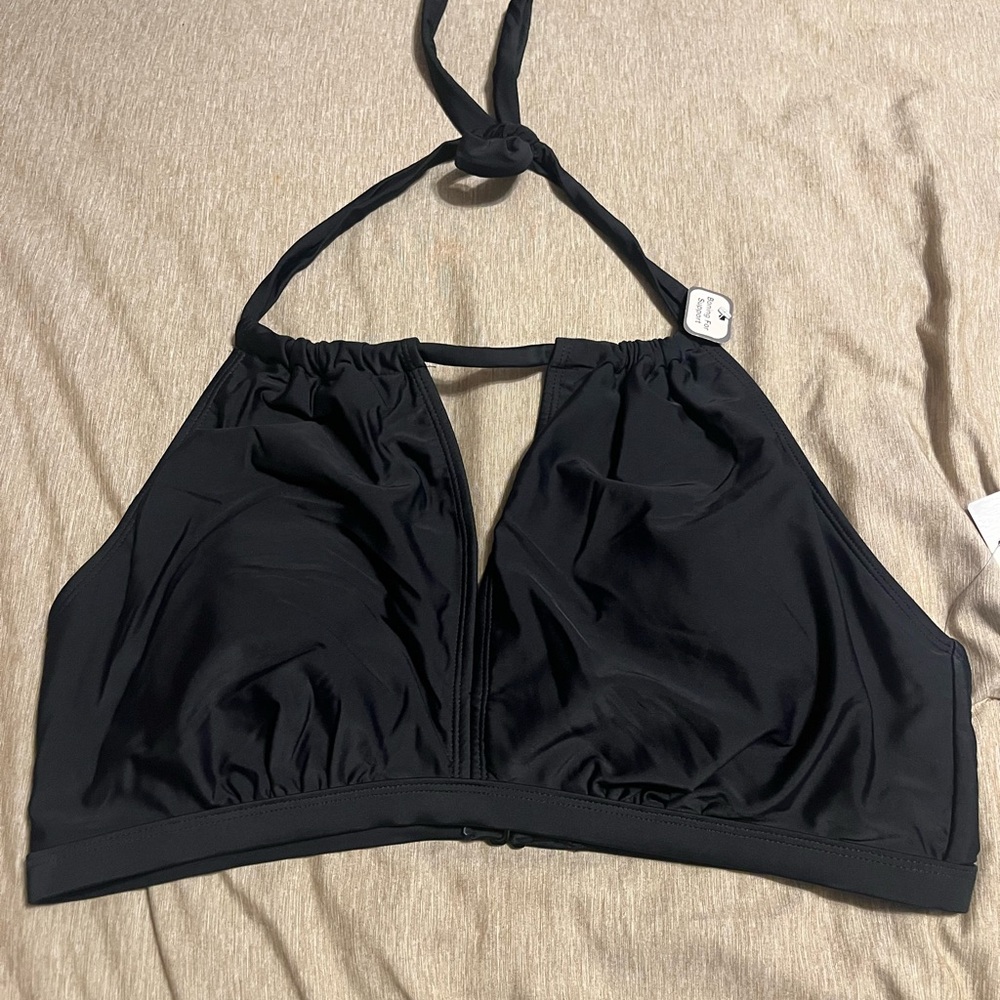Time and Tru Black Bikini Swimwear